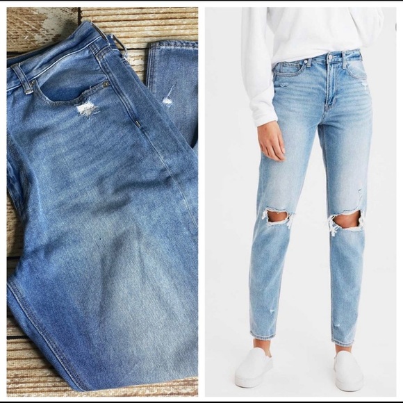 American Eagle Mom Jean size 14 long - Picture 3 of 4